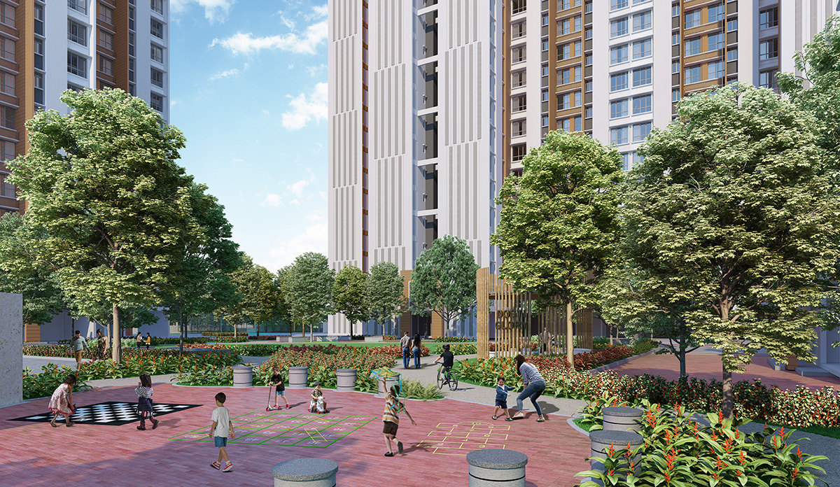 Dosti Greater Thane Project Layout