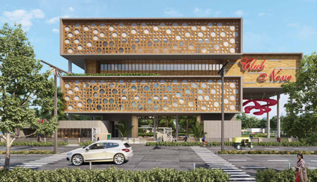 1 Lakh+ Sq. Ft. Clubhouse
